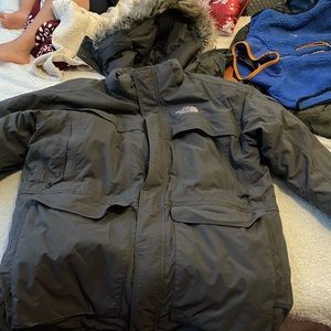 North face coat size 4x